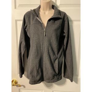 Kids Dark Gray Columbia Zip Up Jacket XL (18-20)